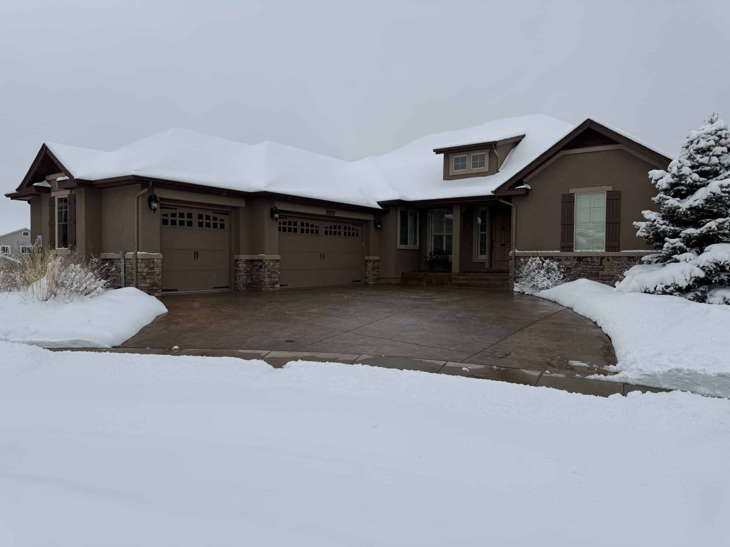 Finished concrete flatwork — Springs Concrete LLC